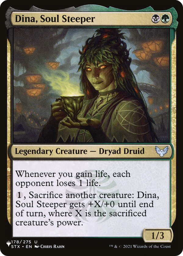 Dina, Soul Steeper (LIST-STX-178) - The List