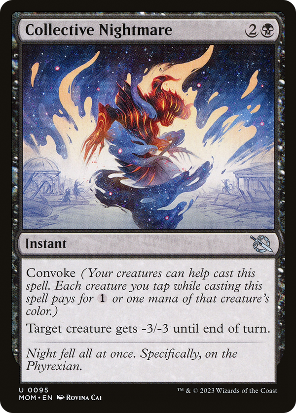 Collective Nightmare (MOM-095) - March of the Machine Foil