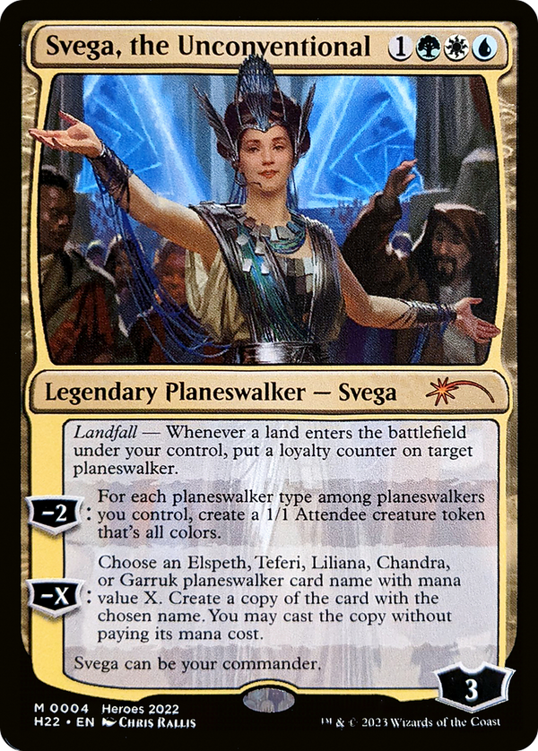 Svega, the Unconventional (PH22-004) - 2022 Heroes of the Realm