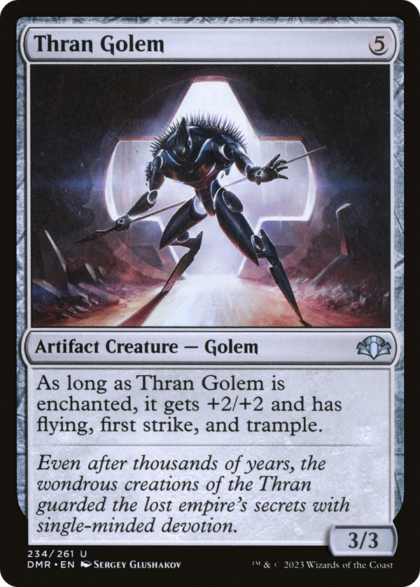 Thran Golem (DMR-234) - Dominaria Remastered