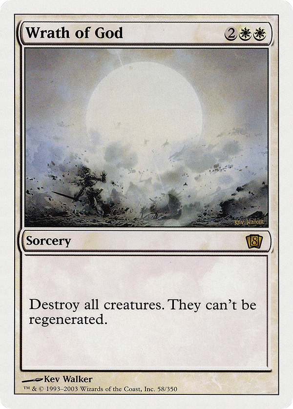 Wrath of God (8ED-058) - 8th Edition Foil