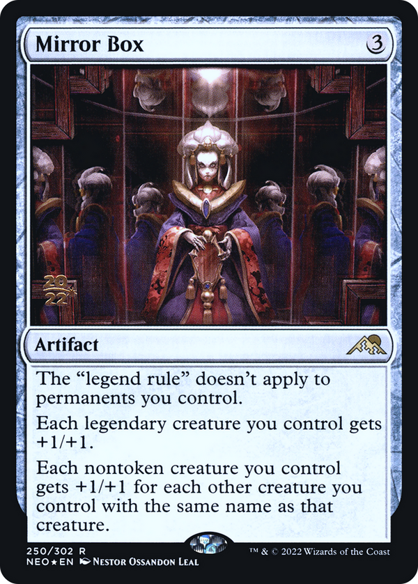 Mirror Box (PRE-250) - Kamigawa: Neon Dynasty Promos Foil