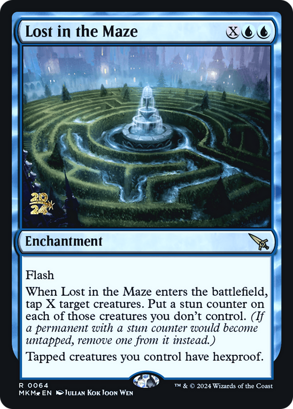 Lost in the Maze (PRE-064) - Murders at Karlov Manor Promos Foil