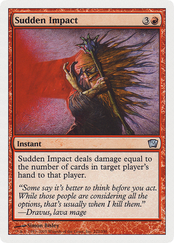 Sudden Impact (9ED-222) - 9th Edition Foil
