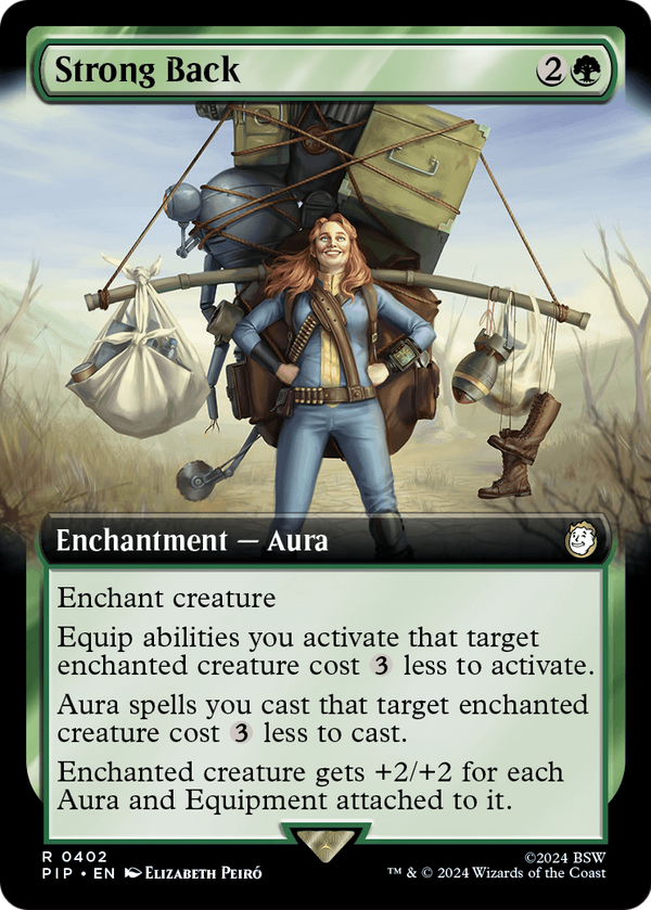 Strong Back (Extended Art) (PIP-402) - Fallout: (Extended Art)