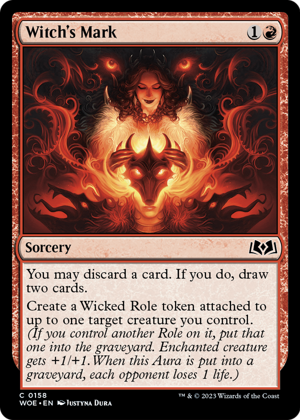 Witch's Mark (WOE-158) - Wilds of Eldraine Foil