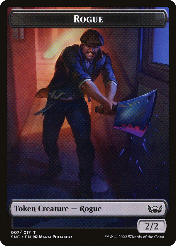 Rogue (TSNC-007) - Streets of New Capenna Tokens Foil