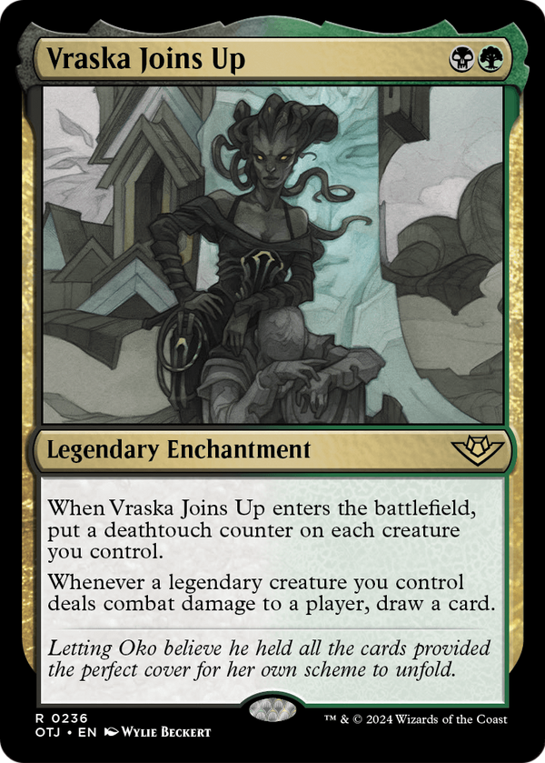 Vraska Joins Up (OTJ-236) - Outlaws of Thunder Junction Foil