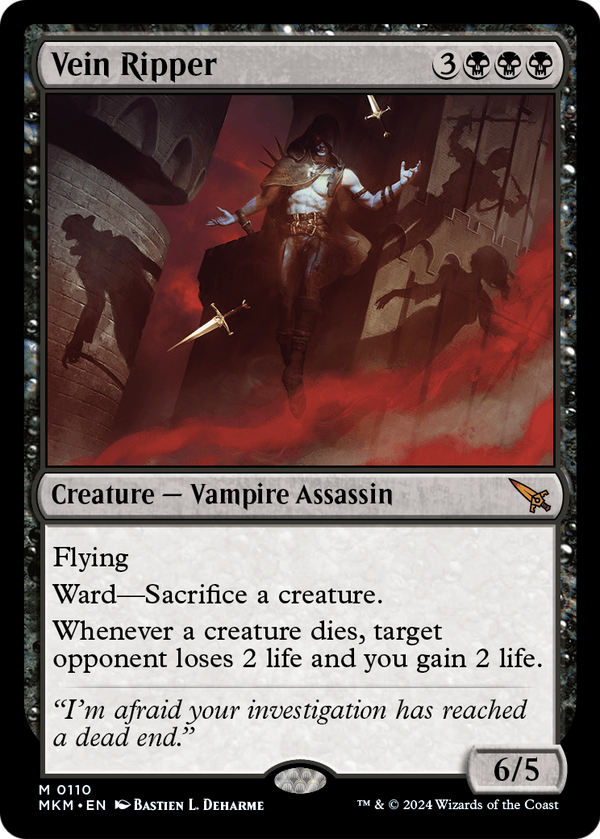Vein Ripper (MKM-110) - Murders at Karlov Manor Foil
