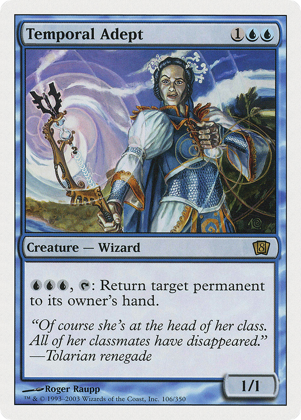 Temporal Adept (8ED-106) - 8th Edition