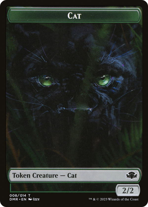 Cat (TDMR-008) - Dominaria Remastered Tokens