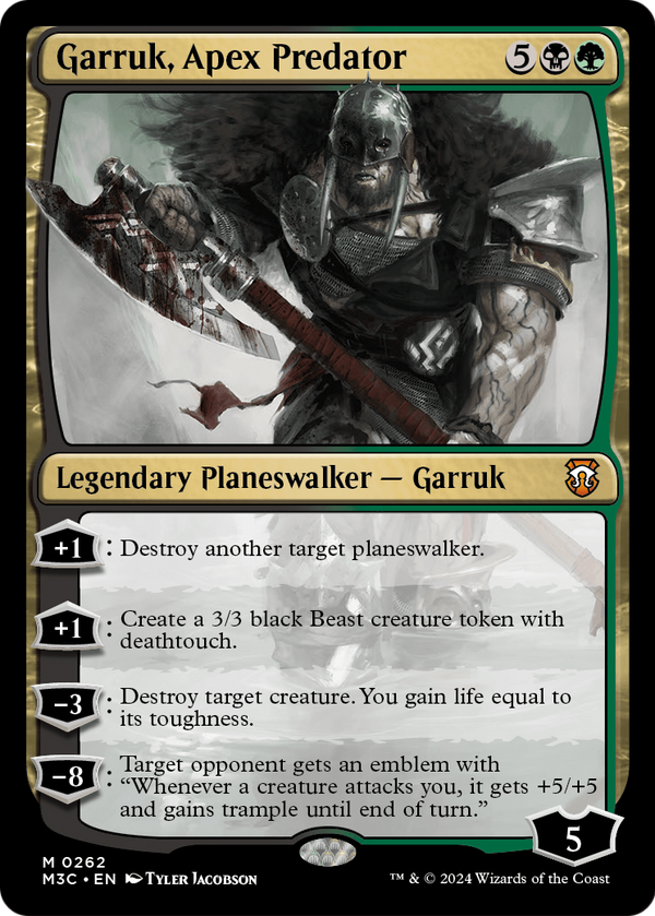 Garruk, Apex Predator (M3C-262) - Modern Horizons 3 Commander