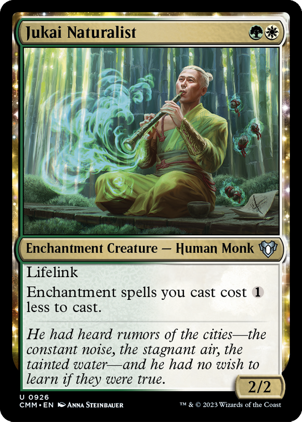 Jukai Naturalist (CMM-926) - Commander Masters: (enchantment)