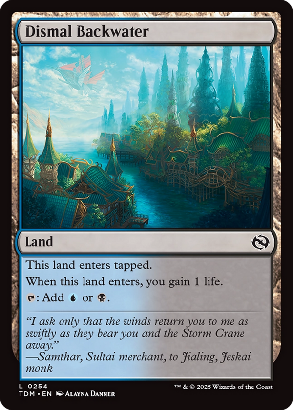 Dismal Backwater (TDM-254) - Tarkir: Dragonstorm