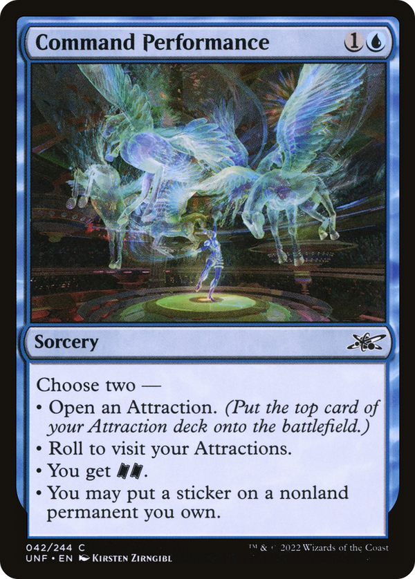 Command Performance (UNF-042) - Unfinity Foil