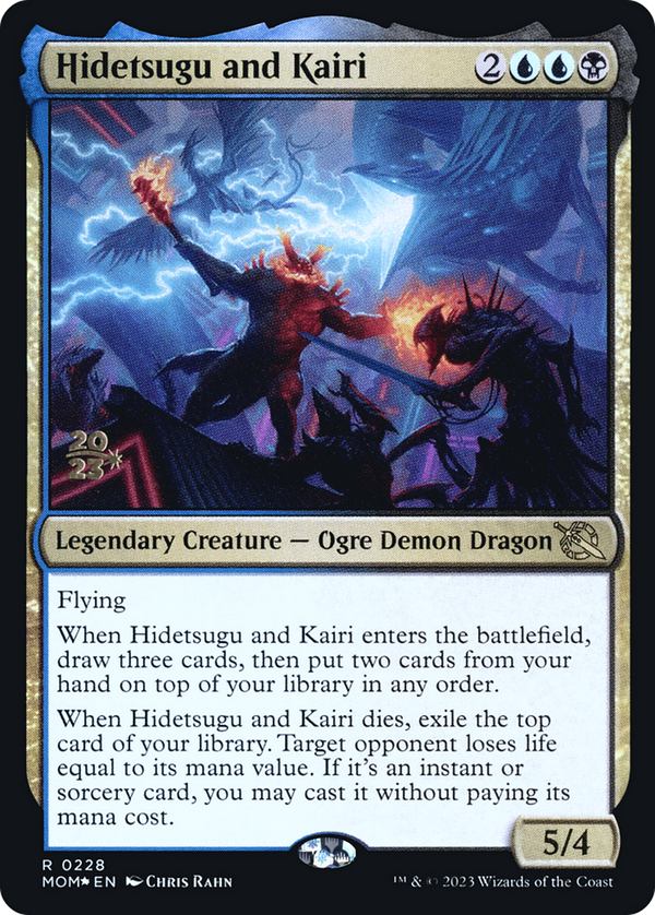 Hidetsugu and Kairi (PRE-228) - March of the Machine Promos Foil