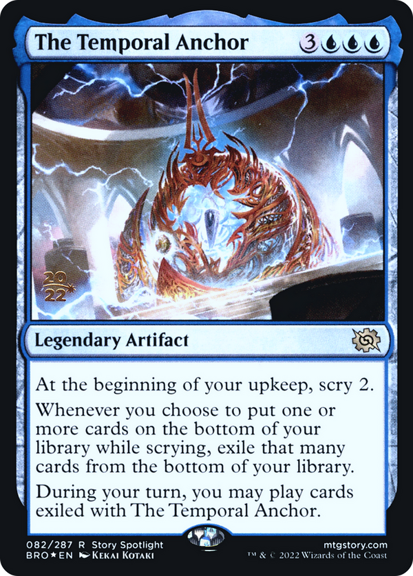 The Temporal Anchor (PRE-082) - The Brothers' War Promos Foil