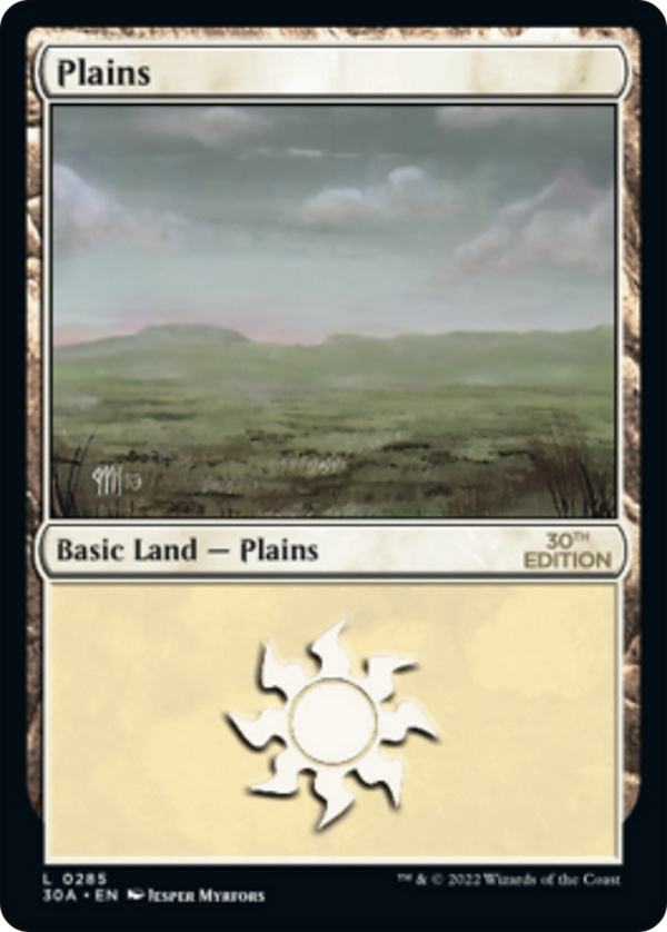 Plains (285) (30A-285) - 30th Anniversary Edition