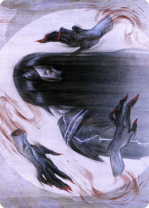 Clawing Torment // Clawing Torment (ANEO-032) - Neon Dynasty Art Series (Borderless) Foil