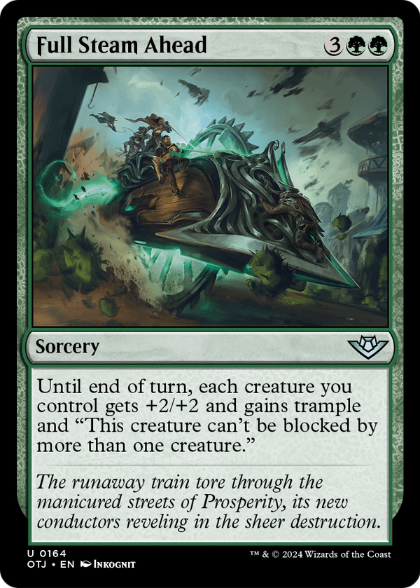 Full Steam Ahead (OTJ-164) - Outlaws of Thunder Junction Foil