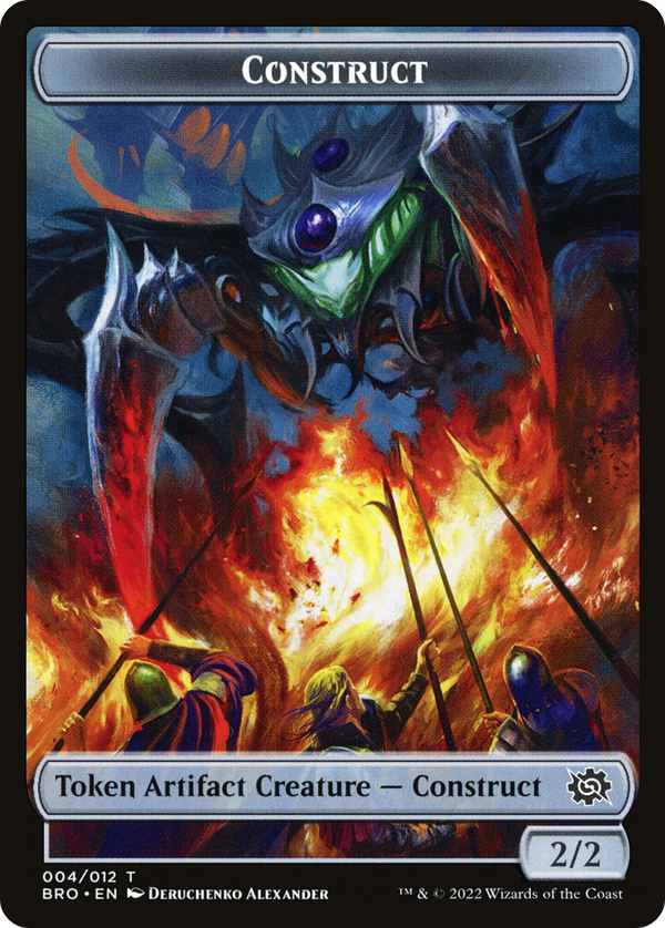Construct (TBRO-004) - The Brothers' War Tokens