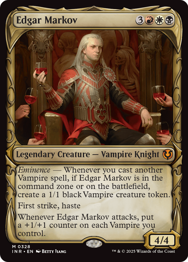 Edgar Markov (Showcase) (INR-328) - Innistrad Remastered: (Showcase)