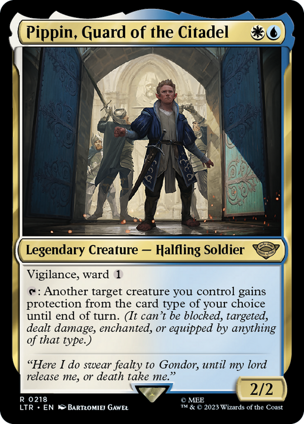 Pippin, Guard of the Citadel (LTR-218) - The Lord of the Rings: Tales of Middle-earth