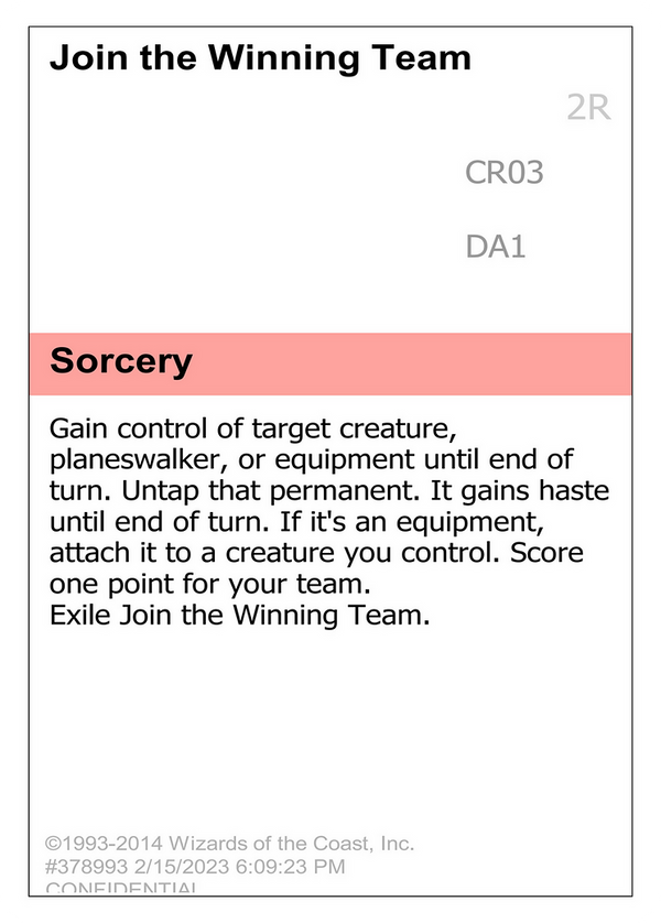 Join the Winning Team (UNK-) - Unknown Event