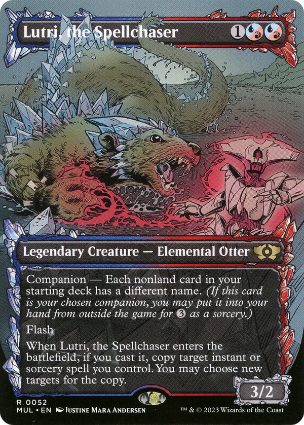 Lutri, the Spellchaser (MUL-052) - Multiverse Legends: (Showcase) (Borderless)