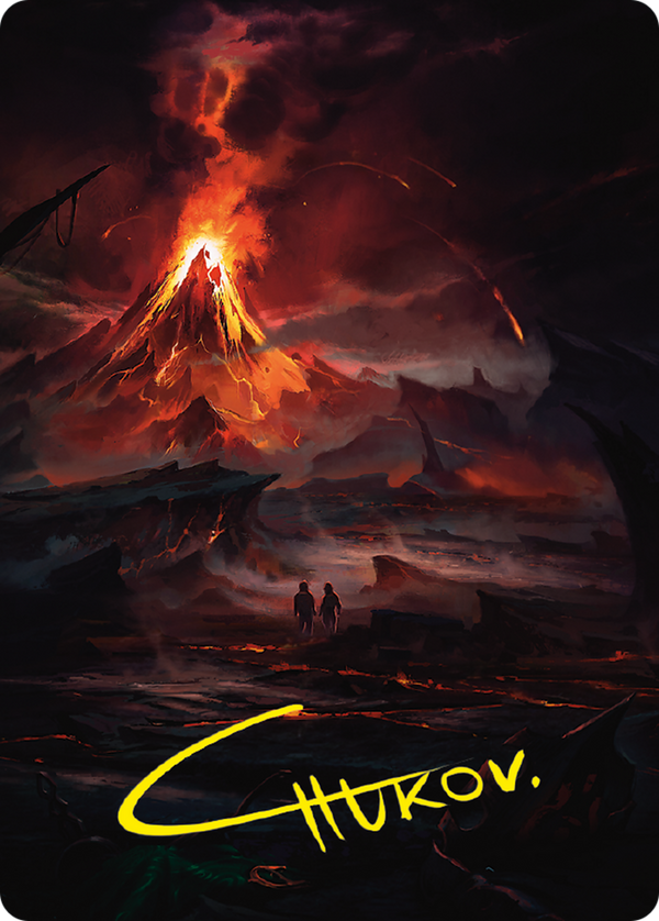 Valley of Gorgoroth // Valley of Gorgoroth (ALTR-080) - Tales of Middle-earth Art Series (Borderless)
