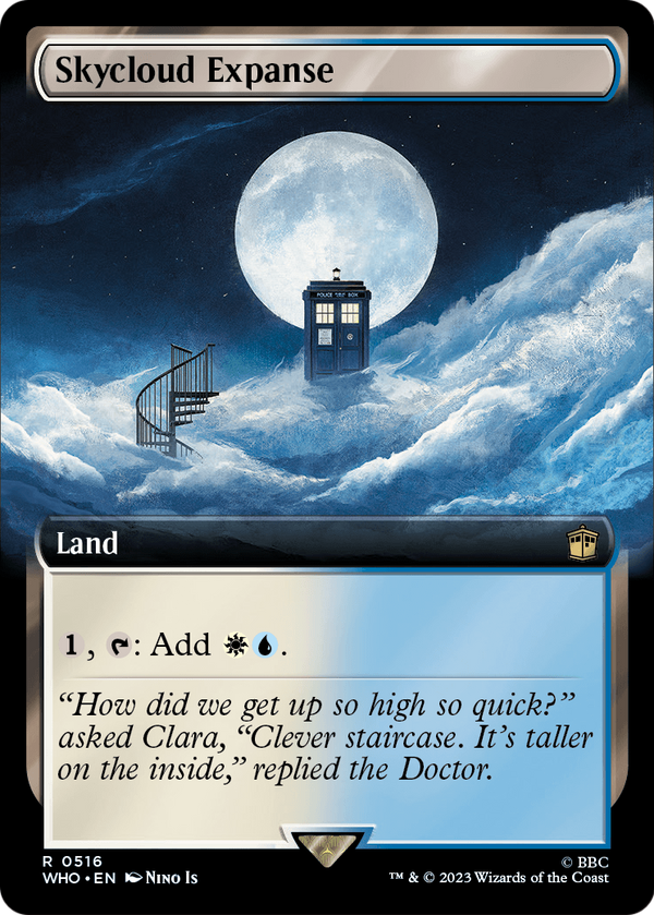 Skycloud Expanse (Extended Art) (WHO-516) - Doctor Who: (Extended Art)