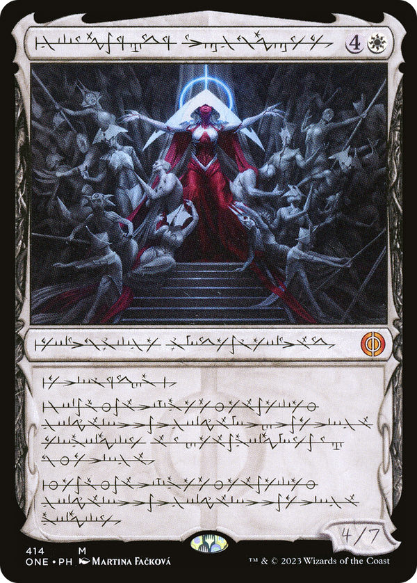 Elesh Norn, Mother of Machines (Phyrexian) (ONE-414) - Phyrexia: All Will Be One: (Showcase)