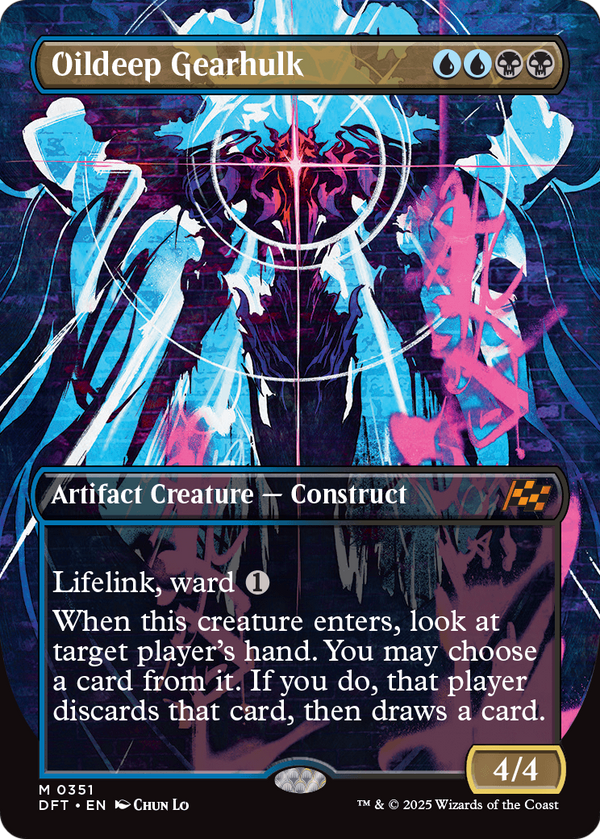 Oildeep Gearhulk (Borderless) (DFT-351) - Aetherdrift