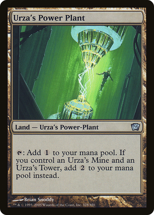Urza's Power Plant (9ED-328) - 9th Edition