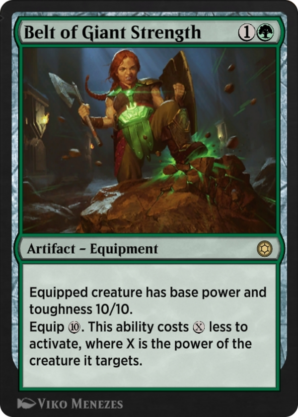 Belt of Giant Strength (HBG-201) - Alchemy Horizons: Baldur's Gate
