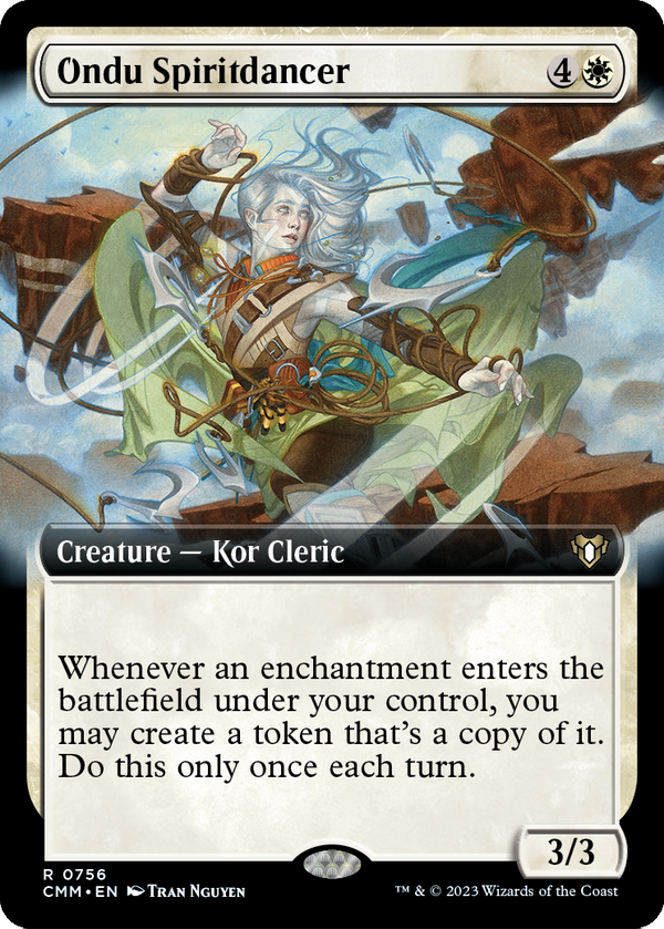 Ondu Spiritdancer (Extended Art) (CMM-756) - Commander Masters: (Extended Art)