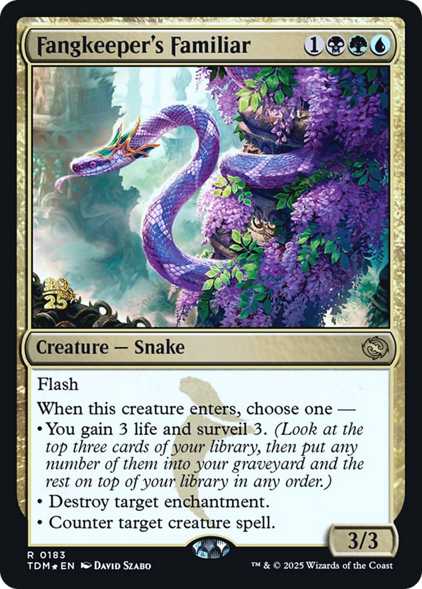 Fangkeeper's Familiar (PRE-183) - Prerelease Cards Foil