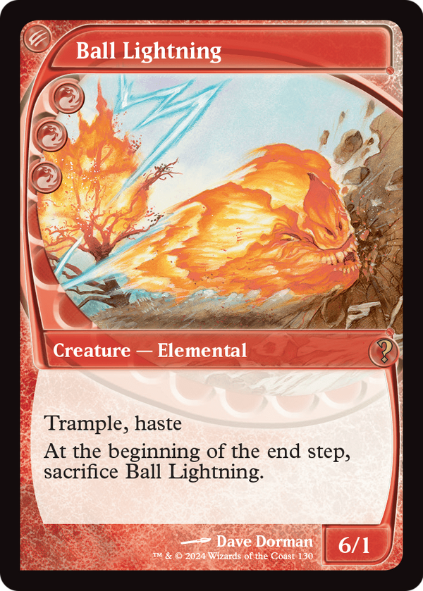 Ball Lightning (Future Sight) (MB2-130) - Mystery Booster 2