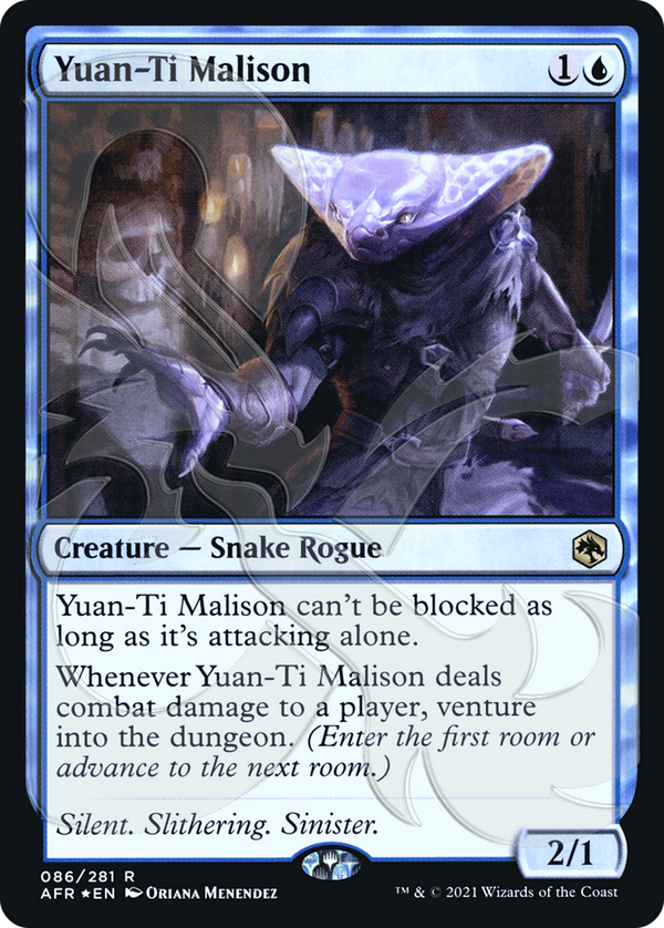 Yuan-Ti Malison (AFR&-086) - Adventures in the Forgotten Realms Promos Foil