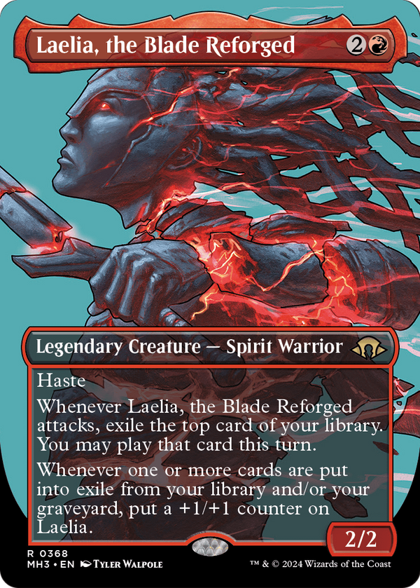 Laelia, the Blade Reforged (Borderless) (MH3-368) - Modern Horizons 3