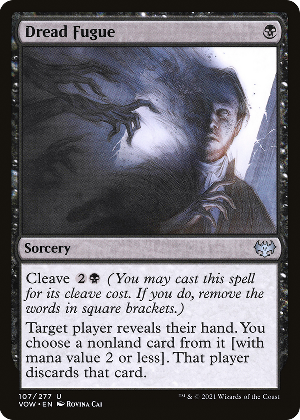 Dread Fugue (VOW-107) - Innistrad: Crimson Vow Foil
