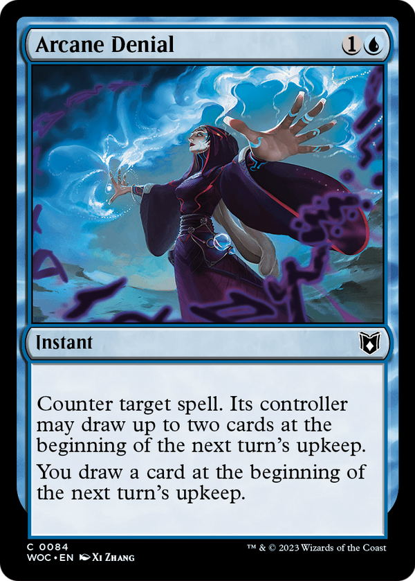 Arcane Denial (WOC-084) - Wilds of Eldraine Commander
