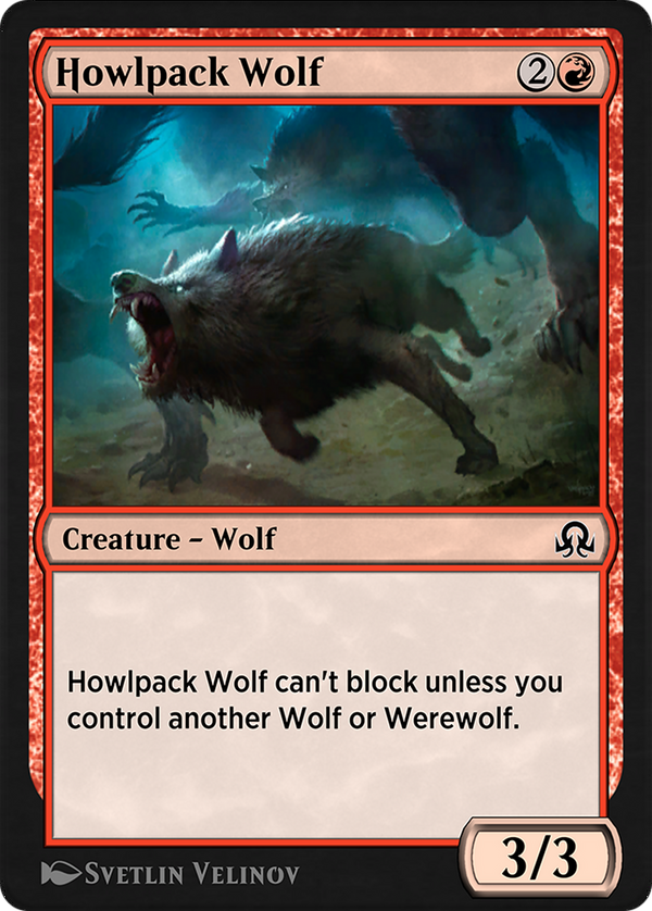 Howlpack Wolf (SIR-162) - Shadows over Innistrad Remastered