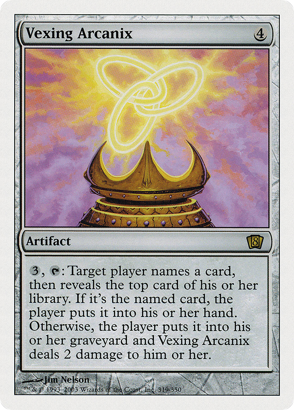 Vexing Arcanix (8ED-319) - 8th Edition Foil