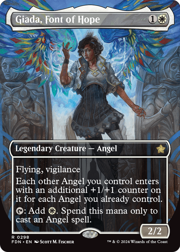 Giada, Font of Hope (Borderless) (FDN-298) - Foundations