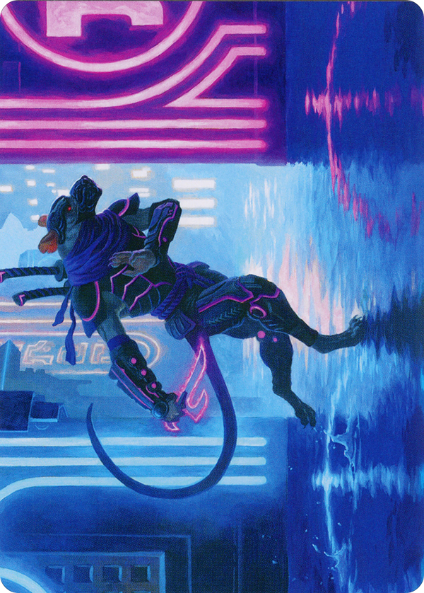 Nezumi Informant // Nezumi Informant (AMOM-027) - March of the Machine Art Series (Borderless) Foil