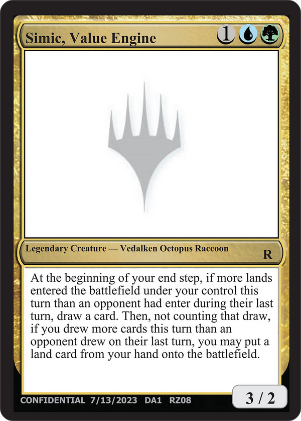 Simic, Value Engine (UNK-RZ08D) - Unknown Event