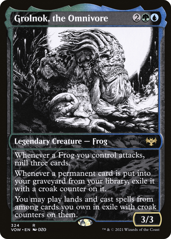 Grolnok, the Omnivore (Showcase) (VOW-324) - Innistrad: Crimson Vow: (Showcase)