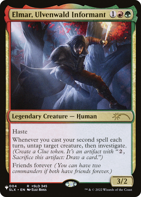 Elmar, Ulvenwald Informant (LIST-SLX-4) - The List