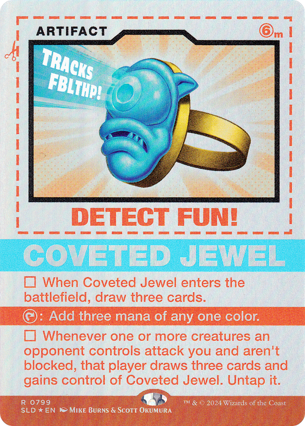 Coveted Jewel (SLD-799) - Secret Lair Drop (Borderless)